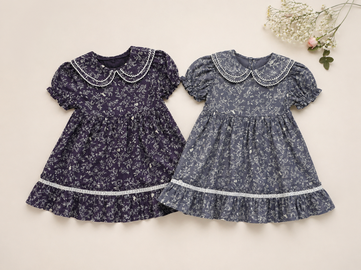 Платье летнее с воротником